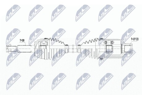 ПОЛУОСЬ NTY NPW-CH-082 (фото 1)