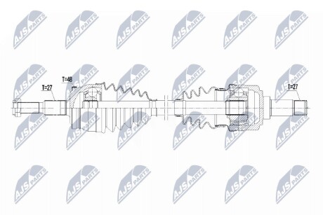 ПОЛУОСЬ NTY NPW-CH-090