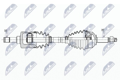 ПОЛУОСЬ NTY NPW-CH-104