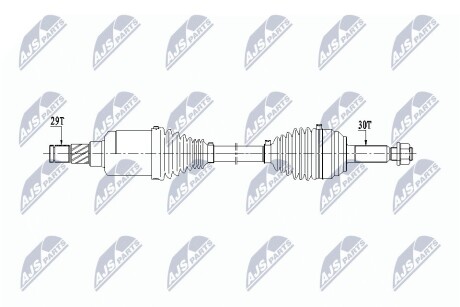 ПОЛУОСЬ NTY NPW-CH-118 (фото 1)