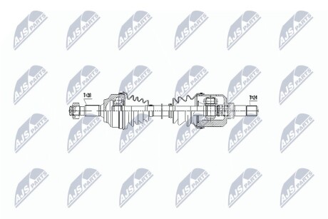 ПОЛУОСЬ NTY NPW-CT-051