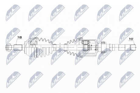 ПОЛУОСЬ NTY NPW-CT-061