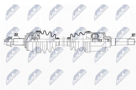 ПОЛУОСЬ NTY NPW-CT-071