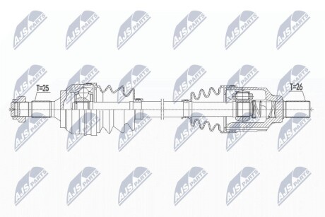 ПОЛУОСЬ NTY NPW-CT-087