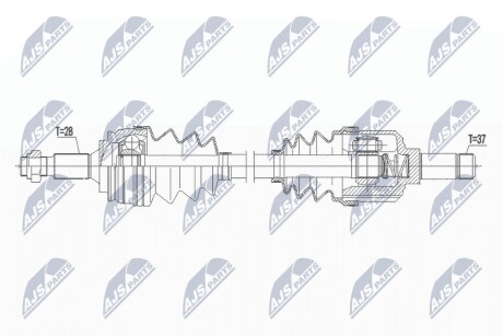 ПОЛУОСЬ NTY NPW-CT-089