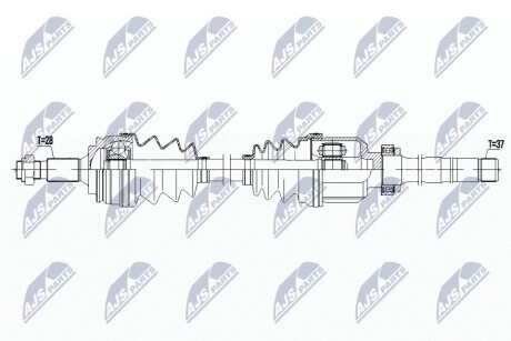 ПОЛУОСЬ NTY NPW-CT-091 (фото 1)