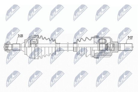 ПОЛУОСЬ NTY NPW-CT-101