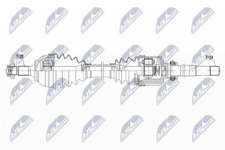 ПОЛУОСЬ NTY NPW-CT-105