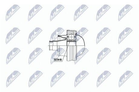 ШАРНИР РАВНЫХ УГЛОВЫХ СКОРОСТЕЙ NTY NPW-FR-070