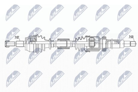 ПОЛУОСЬ NTY NPW-FR-113