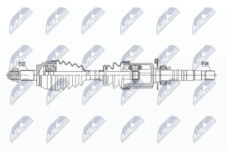 ПОЛУОСЬ NTY NPW-FT-041