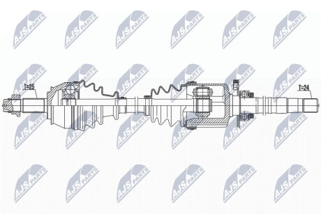 ПОЛУОСЬ NTY NPW-FT-051