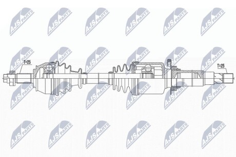 ПОЛУОСЬ NTY NPW-FT-067