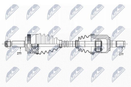 ПОЛУОСЬ NTY NPW-HY-543