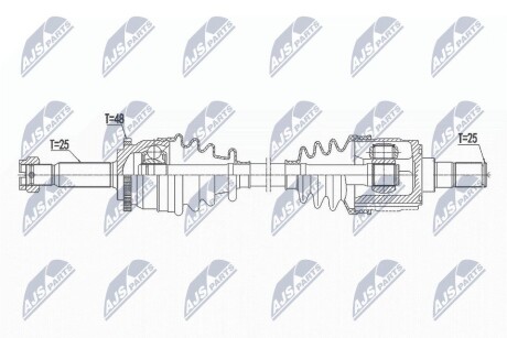 ПОЛУОСЬ NTY NPW-HY-549