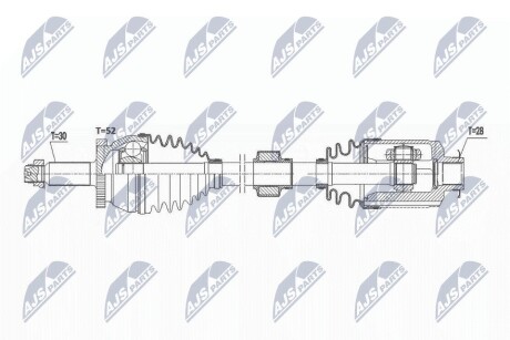 ПОЛУОСЬ NTY NPW-HY-573