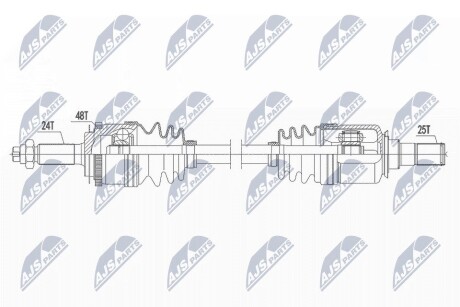 ПОЛУОСЬ NTY NPW-HY-585 (фото 1)