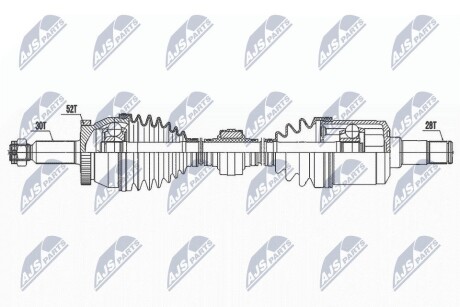 ПОЛУОСЬ NTY NPW-HY-595