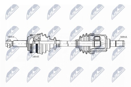 ПОЛУОСЬ NTY NPW-KA-343