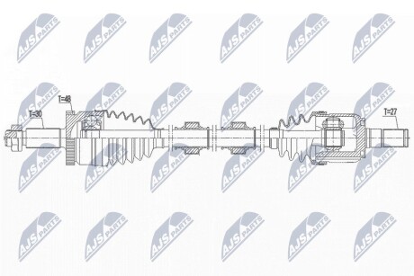 ПОЛУОСЬ NTY NPW-KA-390