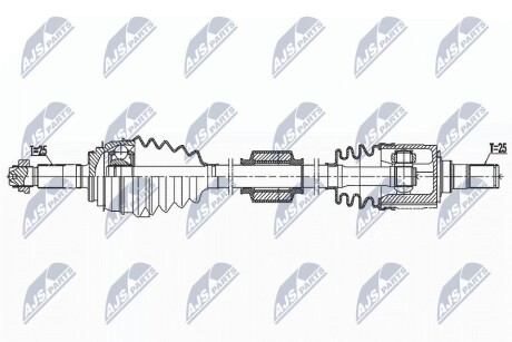 ПОЛУОСЬ NTY NPW-KA-394