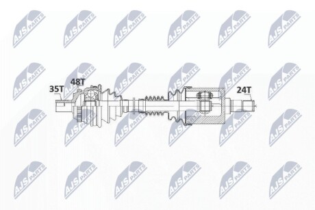 ПОЛУОСЬ NTY NPW-ME-023