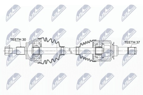 ПОЛУОСЬ NTY NPW-ME-047