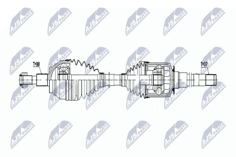 ПОЛУОСЬ NTY NPW-ME-056