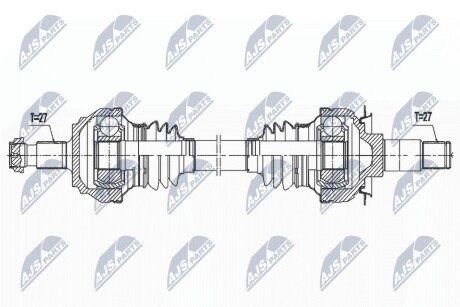 ПОЛУОСЬ NTY NPW-ME-156