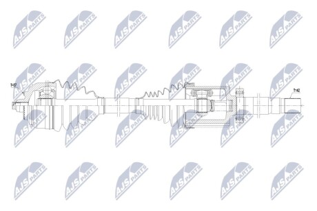 ПОЛУОСЬ NTY NPW-ME-172