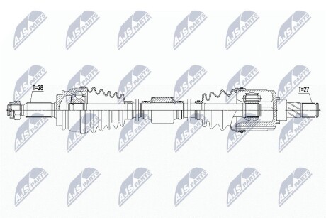 ПОЛУОСЬ NTY NPW-MS-061