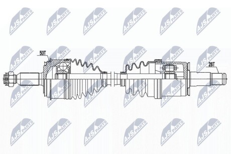 ПОЛУОСЬ NTY NPW-MS-079 (фото 1)