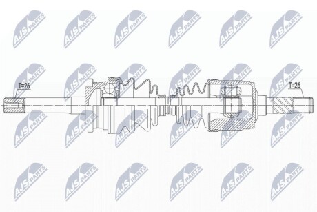 ПОЛУОСЬ NTY NPW-MZ-066