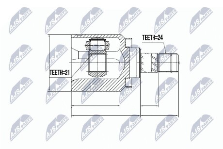 ШАРНИР РАВНЫХ УГЛОВЫХ СКОРОСТЕЙ NTY NPW-NS-031