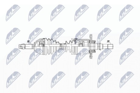 ПОЛУОСЬ NTY NPW-NS-041