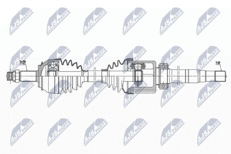 ПОЛУОСЬ NTY NPW-NS-114