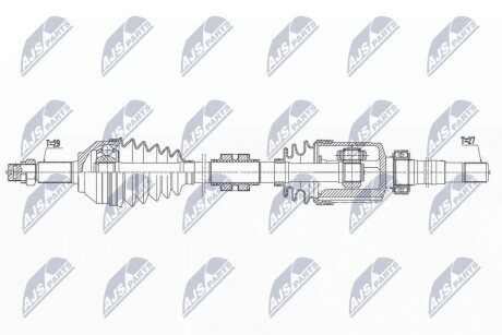 ПОЛУОСЬ NTY NPW-NS-160 (фото 1)