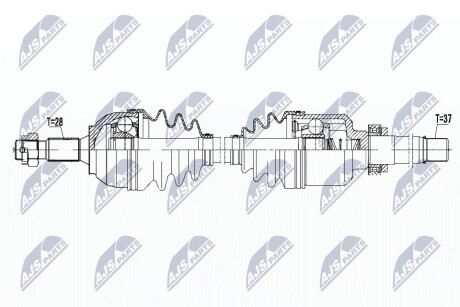 Піввісь NTY NPW-PE-041