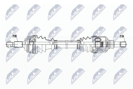 ПОЛУОСЬ NTY NPW-PE-049