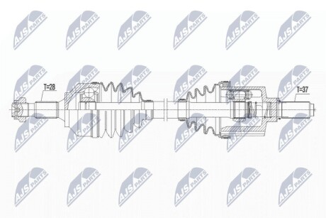 ПОЛУОСЬ NTY NPW-PE-059