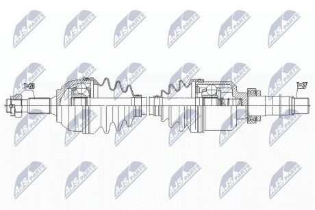 ПОЛУОСЬ NTY NPW-PE-091