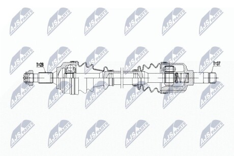 ПОЛУОСЬ NTY NPW-PE-099