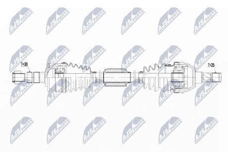 ПОЛУОСЬ NTY NPW-PL-071