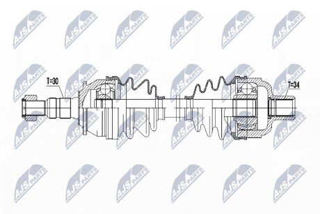 ПОЛУОСЬ NTY NPW-PL-083