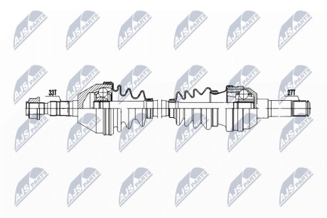 ПОЛУОСЬ NTY NPW-PL-139