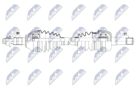 ПОЛУОСЬ NTY NPW-PL-148