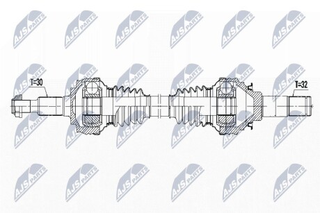 ПОЛУОСЬ NTY NPW-PS-009