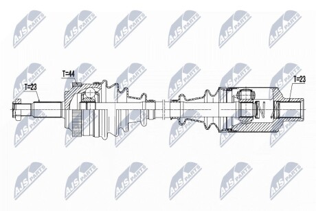 ПОЛУОСЬ NTY NPW-RE-111