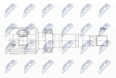 ШАРНИР РАВНЫХ УГЛОВЫХ СКОРОСТЕЙ NTY NPW-RE-119