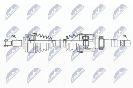 ПОЛУОСЬ NTY NPW-RE-169